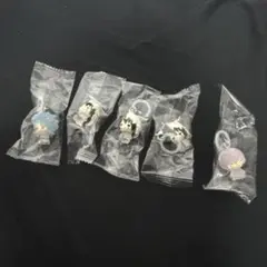 BLEACHめじるしアクセサリー ウルキオラ グリムジョー 市丸ギン 5個セット