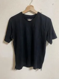 【新品】nano universe 小花柄ジャガードVネックTシャツ