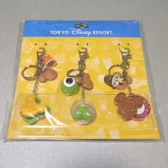 ディズニー　パークフード　キーチェーン3個