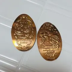 ディズニーランド スーベニアメダル チップとデール チップ＆デール