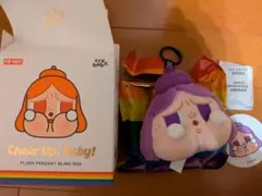 Crybaby CHEER UP, BABY! ぬいぐるみペンダント　パープル