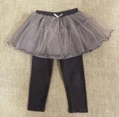 petitmain プティマイン　レギンス付きチュールスカート