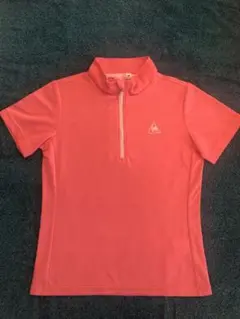 ルコック le coq sportif　レディース　ハーフジップ半袖シャツ