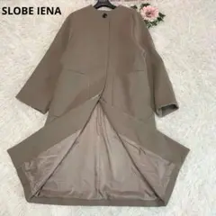 2025年最新】slobe iena ダブルクロスシャルム サドルショルダーコート