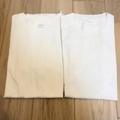 エアリズムコットン　クルーネックT（半袖）　L 2枚セット　UNIQLO