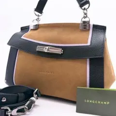 美品☆LONGCHAMP マドレーヌ ル ロゾ 2WAY バッグ 斜めがけ可能 - メルカリ