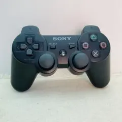 動作確認済 PS3　DUALSHOCK3 ブラック 純正コントローラー　32
