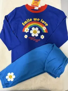 新品タグ付きwiggle wiggle パジャマ 120cm ブルー