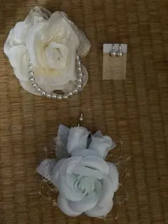 コサージュ2個セット