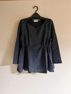 【新品タグ付】Ballsey モザイクジャージーウエストギャザープルオーバー