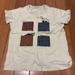 familiar ポケットデザイン Tシャツ　120