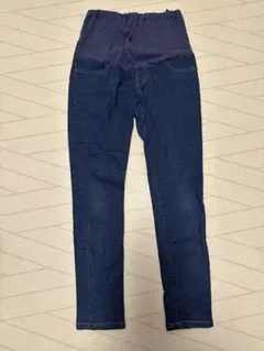 マタニティパンツ ダークブルー M