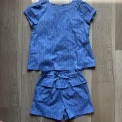 higking水色ストライプセットアップ