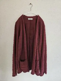 nano・universe　カーディガン 長袖 ボタン付き