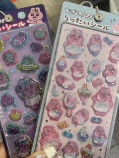 おぱんちゅうさぎ立体シール2シートセット 正規品