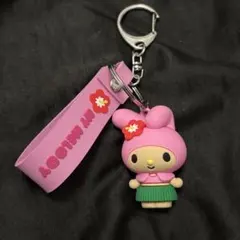 完売 レア マイメロディ ハワイ キーホルダー マイメロ 日焼け ABC