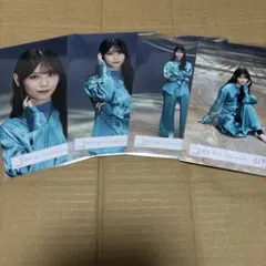 山下瞳月　The growing up train MV衣装　４種コンプ　生写真