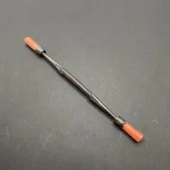 金属製 赤色　珊瑚 かんざし