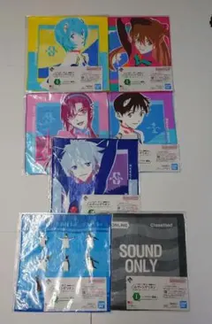一番くじ　エヴァンゲリオン〜裏コード、ザ・ビースト！〜Ｉ賞　ハンドタオル　7種