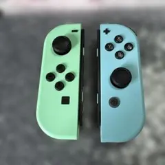 ジョイコン　パステル　純正品　Switch ４１　どうぶつの森