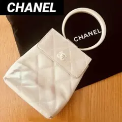 ⭐️レア品❗️CHANELシャネル ココマークマトラッセラムスキンバッグ/シリアル付