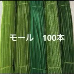 緑系　モール　手芸