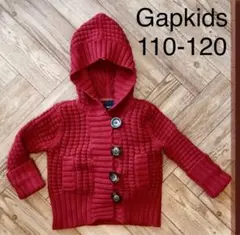 GapKids カーディガン 赤　120 ほぼ新品✨ クリスマス お正月