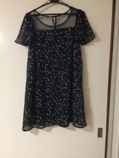 ⭐️可愛いハートのドット柄★涼しい夏ワンピ★