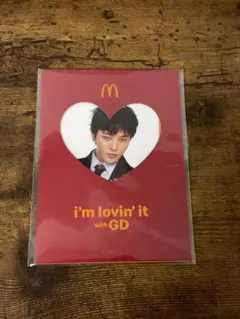 【G-DRAGON × McDonald’s】タイ限定 トレカカード