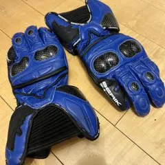 BERIK RACING グローブ ブルー ホワイト - メルカリ