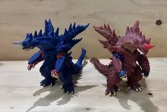 ウルトラマン怪獣ソフビ フィギュア500シリーズマガオロチ　メツオロチ2体セット