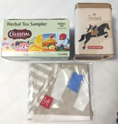 KALDI カルディ 福袋 牛　お茶&エコバッグ まとめ売り　紅茶&ハーブティーのサムネイル