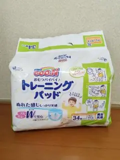 GOO.N トレーニングパッド 34枚入 フリーサイズ Amazon.co.jp: トレーニングパッド フリーサイズ 国産グーン