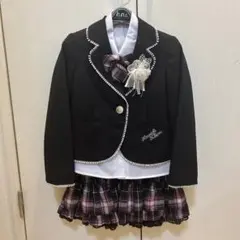 フォーマルスーツ ブラック 120cm