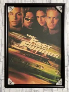 ワイルド・スピード ヴィン・ディーゼル レトロ調 ポスター タイプC」jo-db
