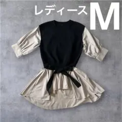 【9/20出品終了】ubn hymns ドッキングプルオーバー 五分袖