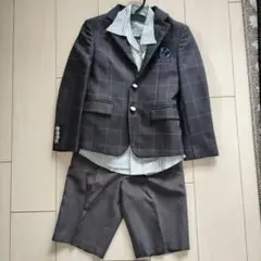 フォーマルスーツ 120cm グレー