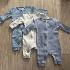 NEXTbabyロンパース3枚セット