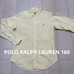 POLO RALPH LAUREN ラルフローレン　長袖　シャツ イエロー160