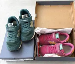 ニューバランス　YV996 スニーカー　17センチ　2足セット　⭐️ アシックス