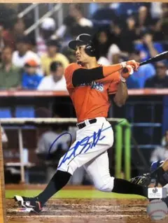 topps2015 ジャンカルロ・スタントン布カード 03261419_66025ad273867.jpg