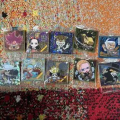 ワンピース ドラゴンボールウエハースシール10枚セット