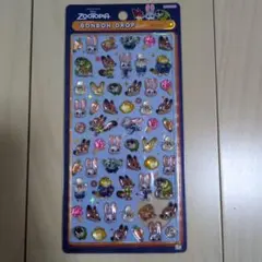 ズートピア ボンボンドロップ 立体シール