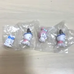 なりきりうさぎさんフィギュア シナモロール マイメロディ ポチャッコ