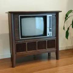 白黒テレビ　ブラウン管テレビ　ヴィンテージ 白黒テレビ ブラウン管テレビ ヴィンテージ - メルカリ