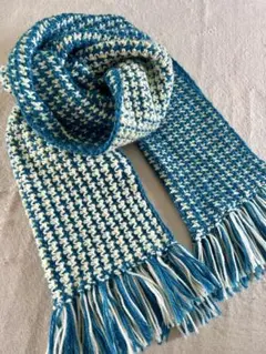 【お値下げ】千鳥格子柄マフラー