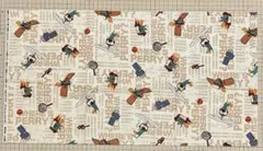 ディズニー　カモノハシペリー　フィニアスとファーブ　オックス　55×30cm