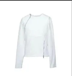 JentLouis Zip Rib Long Sleeve Tee - メルカリ