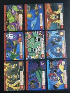 ドラゴンクエスト カードダス 9枚セット　3-7