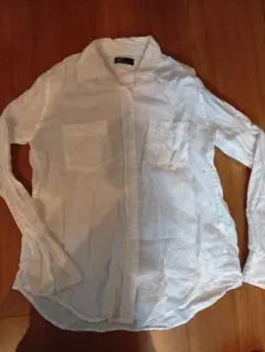 GAP 100%リネン ホワイトシャツ